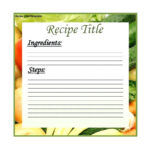 Index Card Template Free Recipe For Mac Pages Blank Intended For Index Card Template For Pages