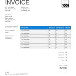 Invoice Template | Create And Send Free Invoices Instantly Intended For Credit Card Bill Template