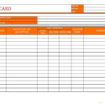 Job Card Design Print Template Mechanical Free Download In Mechanics Job Card Template