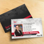 Keller Williams Business Card Template – Bc1861Wb Kw Throughout Keller Williams Business Card Templates