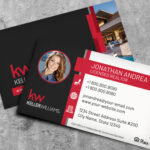 Keller Williams Business Card Template Bc19702Kw – Nusacreative Regarding Keller Williams Business Card Templates