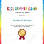 Kids Award Template – Papele.alimentacionsegura In Gymnastics Certificate Template