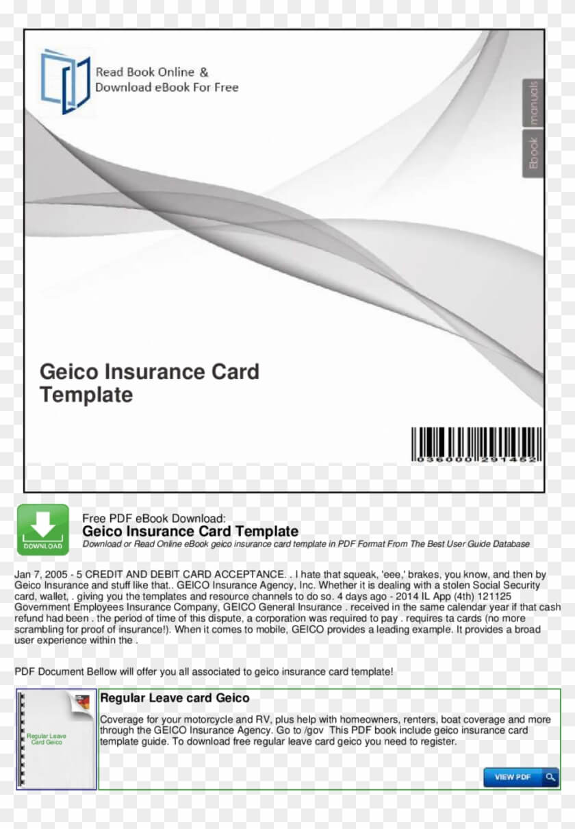 Large Size Of Geico Insurance Card Template Software In Car Insurance Card Template Download