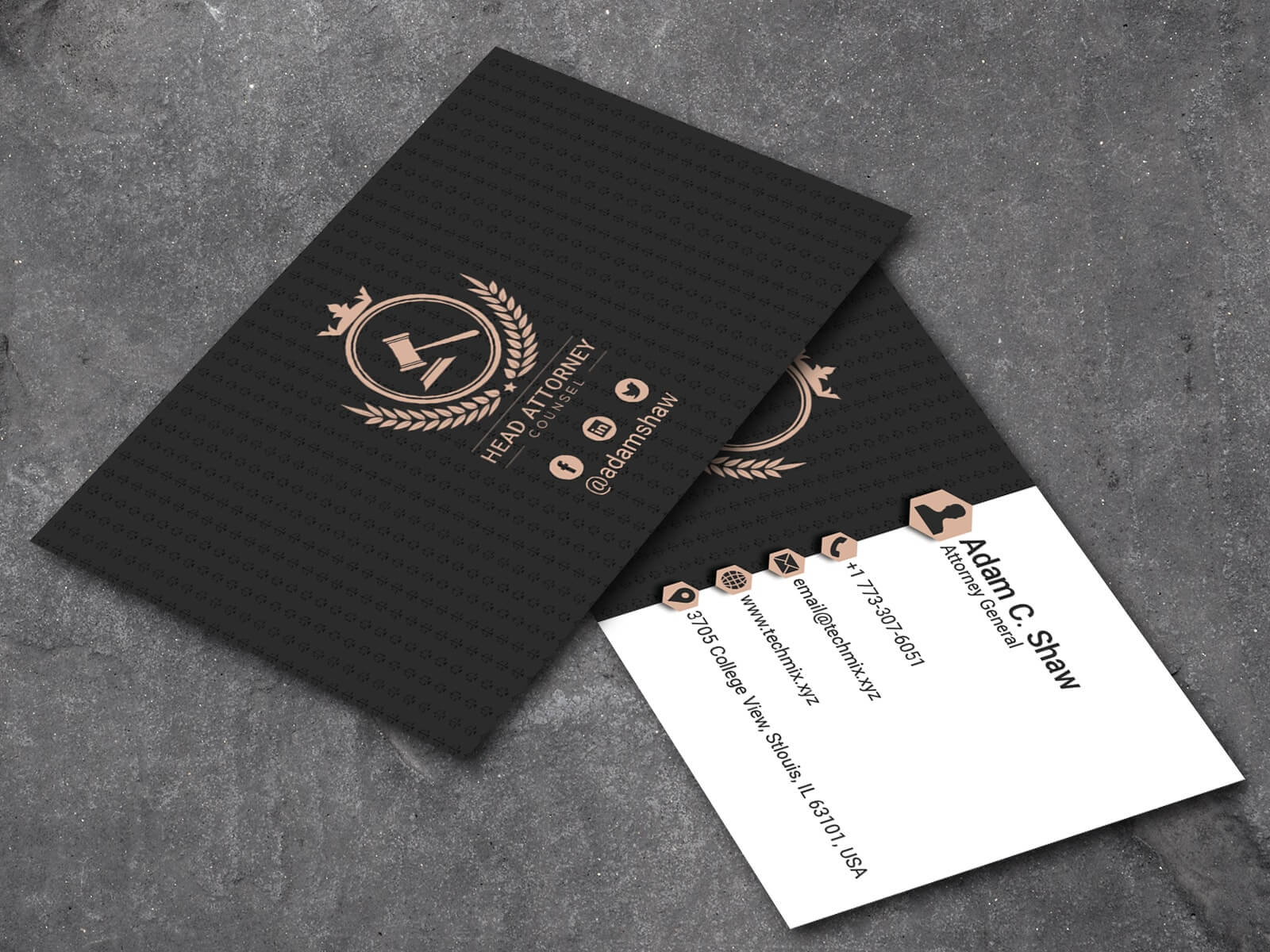 Lawyer Business Cards 2020 | Techmix In Lawyer Business Cards Templates