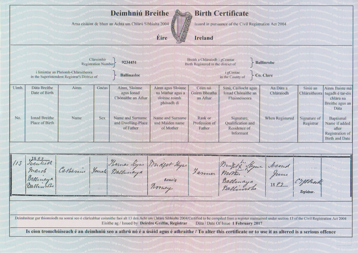 Long & Short Birth Certificates? What Is The Difference? In Birth Certificate Template Uk