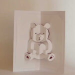 Lovely Bear Card Regarding Teddy Bear Pop Up Card Template Free