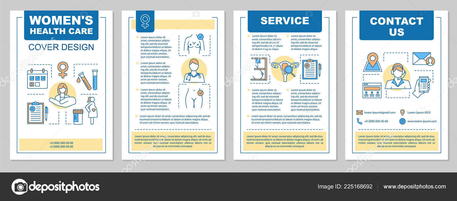 Magazine Article Layouts | Gynecology Brochure Template Inside Medical Office Brochure Templates