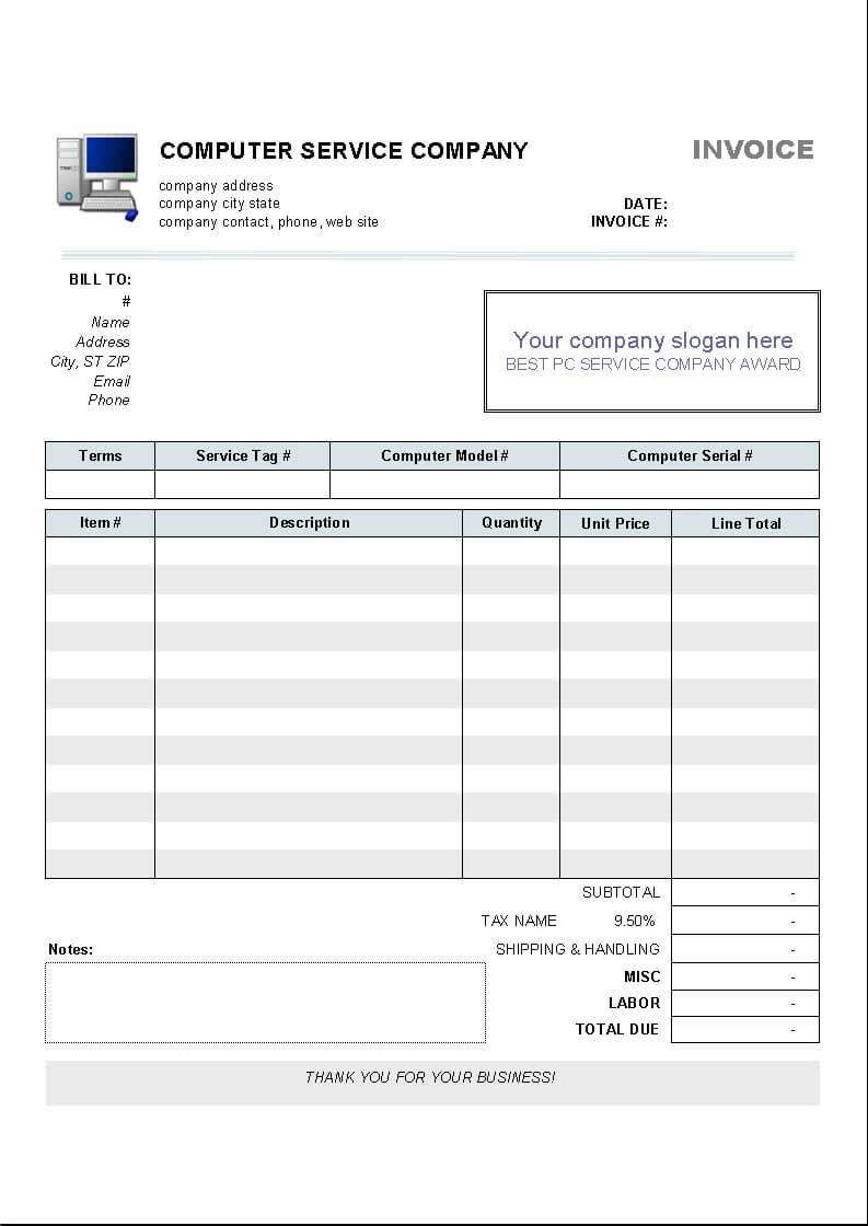 Maintenance Repair Job Card Template - Microsoft Excel For Mechanics Job Card Template