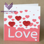 Make A Heart Pop Up Card | Wholesale Pop Up Cards Supplier Inside Pixel Heart Pop Up Card Template