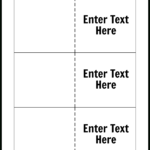Make Printable Flashcards | Flashcard Templates With Word Cue Card Template