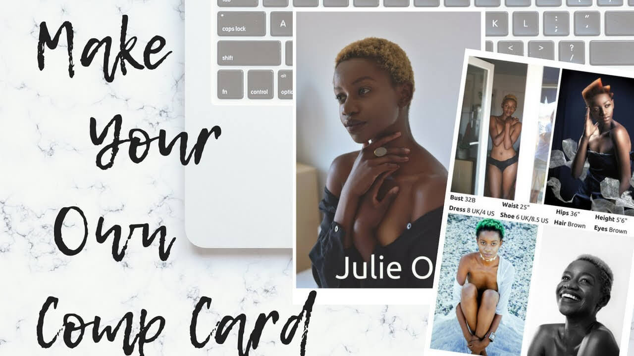 Make Your Own Model Comp Card ◊ Frameambition For Free Model Comp Card Template