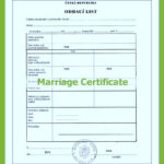 Marriage Certificate Translation Throughout Marriage Certificate Translation From Spanish To English Template