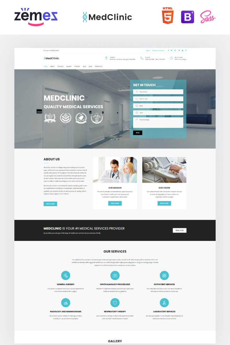 Medical Assistance Program Html Template With Med Card Template