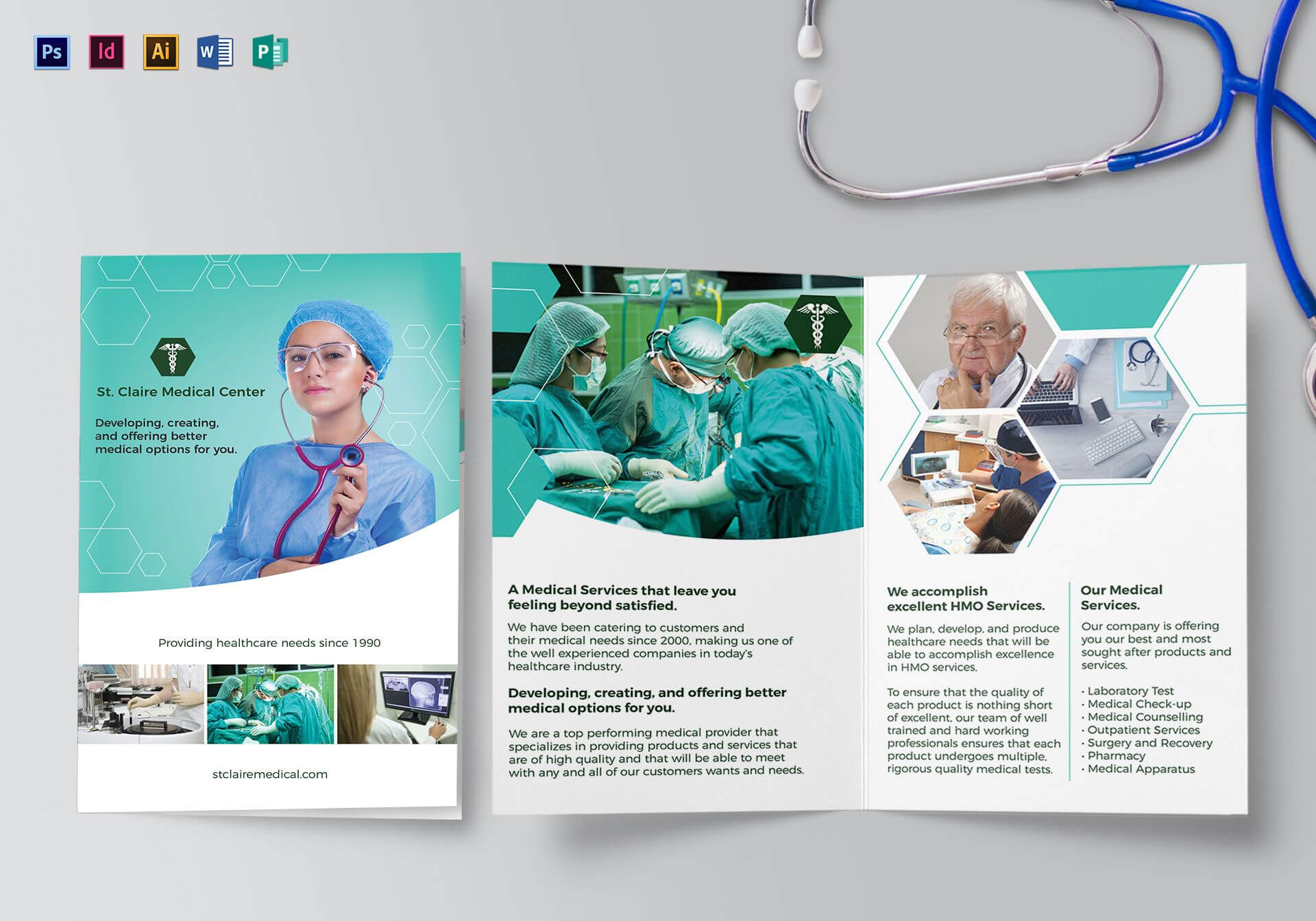 Medical Brochure Template – Barati.ald2014 Regarding Medical Office Brochure Templates