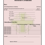 Medical Certificate Template | Templates At With Regard To Fit To Fly Certificate Template