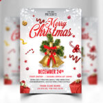 Merry Christmas Flyer Free Psd – Psd Zone With Free Christmas Card Templates For Photoshop