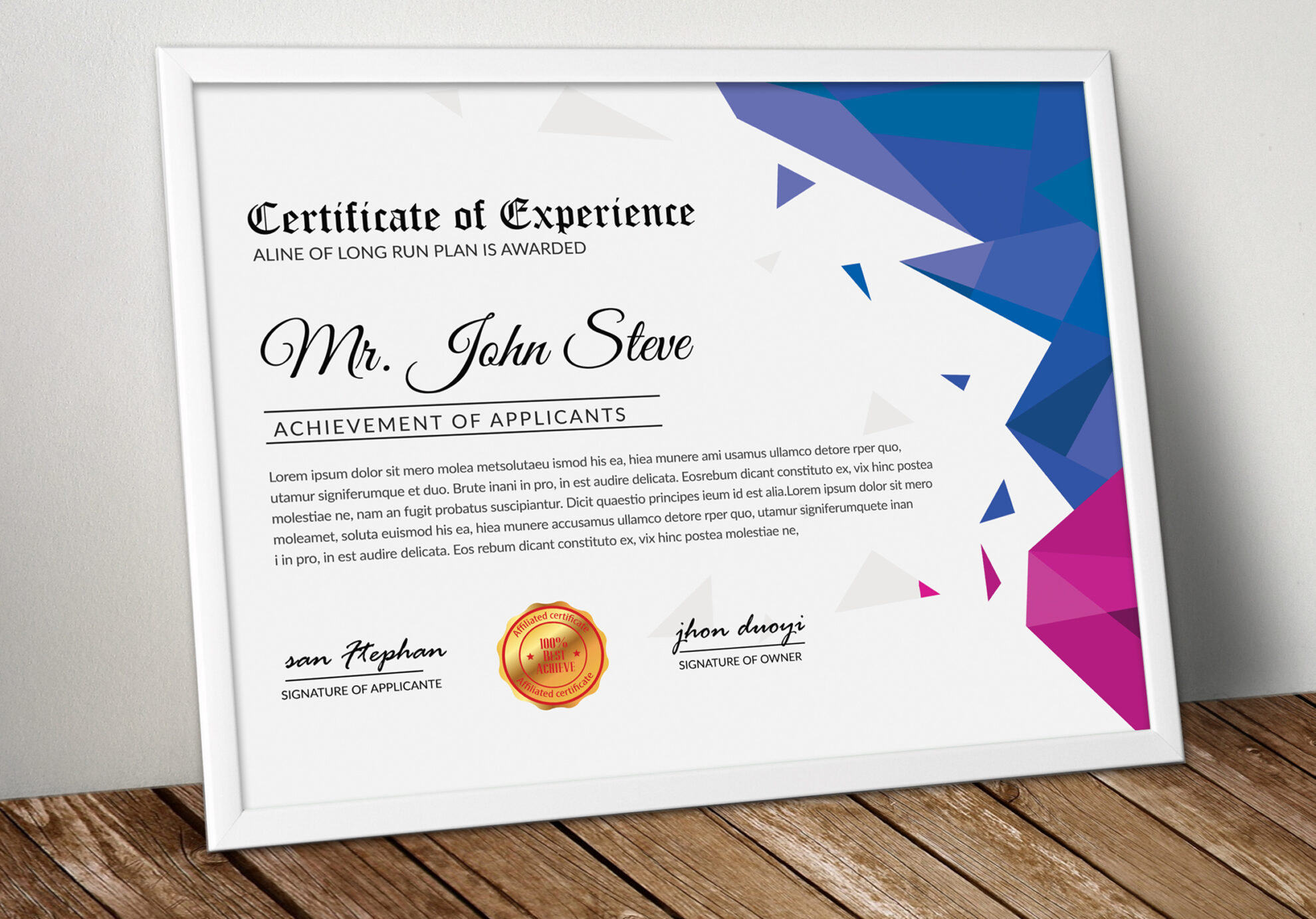 Microsoft Word Certificate Templates - Sample Professional Templates
