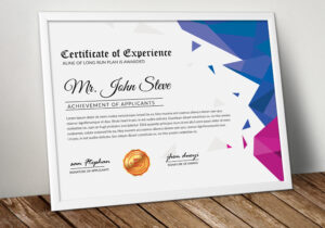 Microsoft Word Certificate Template - Vsual with Microsoft Word Certificate Templates