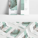 Mint Multipurpose Trifold Brochure Corporate Identity Template For Letter Size Brochure Template