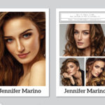 Model Comp Card Template In Model Comp Card Template Free