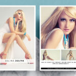 Modeling Comp Card Template Inside Free Model Comp Card Template Psd
