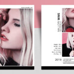 Modeling Comp Card Template | Model Comp Card, Composite Card | Ms Word &  Photoshop Template , Instant Download V17 Regarding Comp Card Template Download