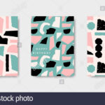Modern And Playful Greeting Card Templates With Paper Cut Pertaining To Birthday Card Collage Template
