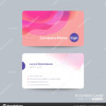 Modern Business Card, Membership Card, Club Card Design Inside Template For Membership Cards