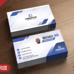 Modern Business Cards Design Psd – Psd Zone Inside Name Card Design Template Psd