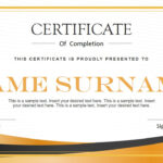 Modern Certificate Powerpoint Template For Powerpoint Certificate Templates Free Download
