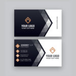 Modern Company Visiting Card Template | Free Business Card Pertaining To Designer Visiting Cards Templates
