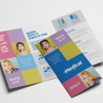 Modern Medical Tri Fold Brochure Template In Psd, Ai In Tri Fold School Brochure Template