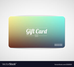 Modern Simple Gift Card Template inside Gift Card Template Illustrator