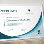 Modern Word Certificate Template Throughout Word 2013 Certificate Template