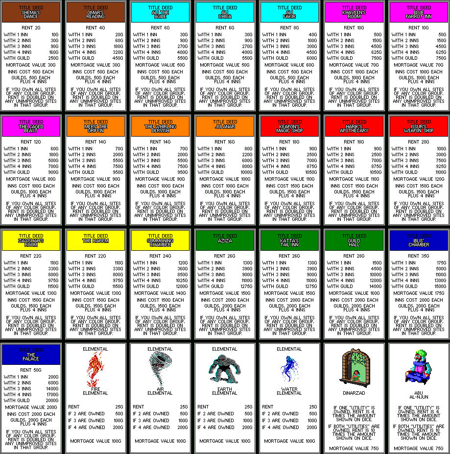 Monopoly Chance Cards Printable That Are Eloquent | Bates's Pertaining To Monopoly Chance Cards Template