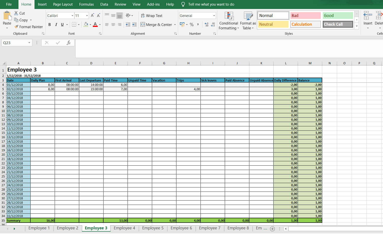 Monthly And Weekly Timesheets – Free Excel Timesheet Intended For Weekly Time Card Template Free