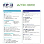 Moving Checklist Template Templates Word Dsheet House Move Intended For Credit Card Size Template For Word