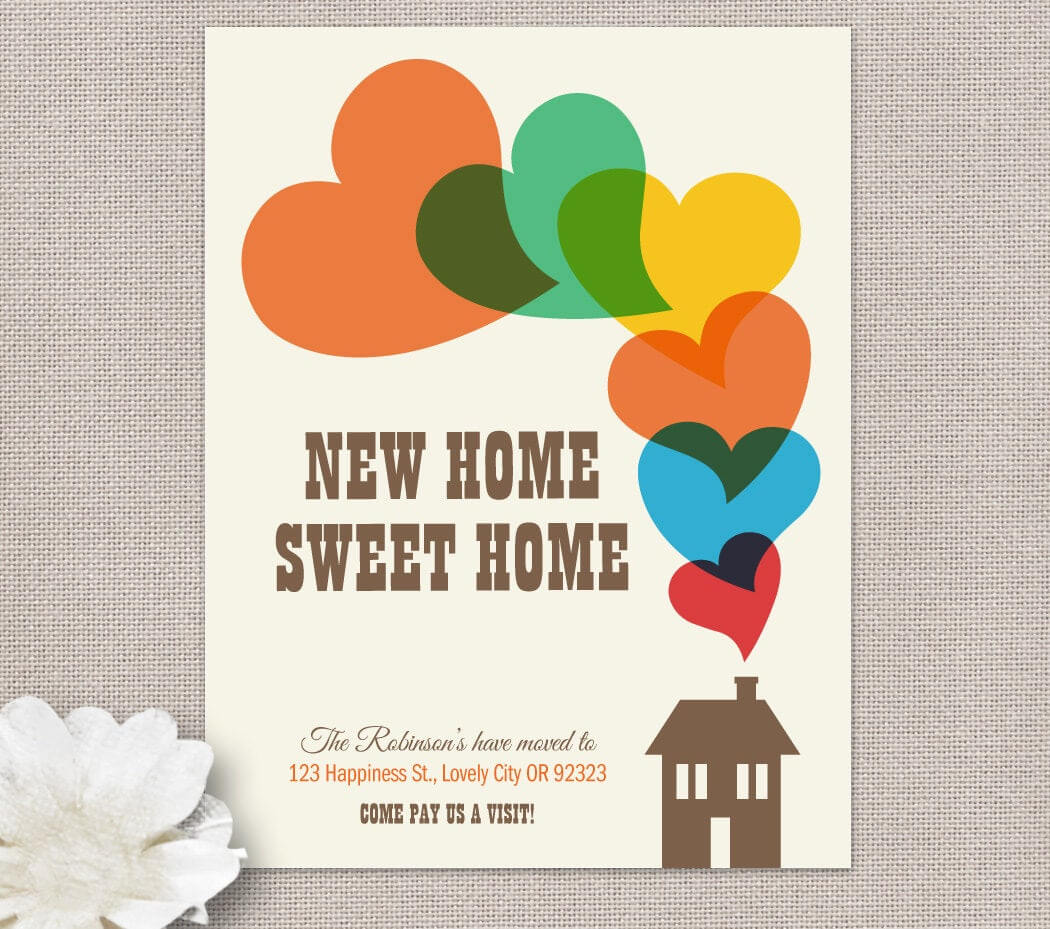Moving Home Cards Template ] - Moving Home Inventory Within Moving Home Cards Template