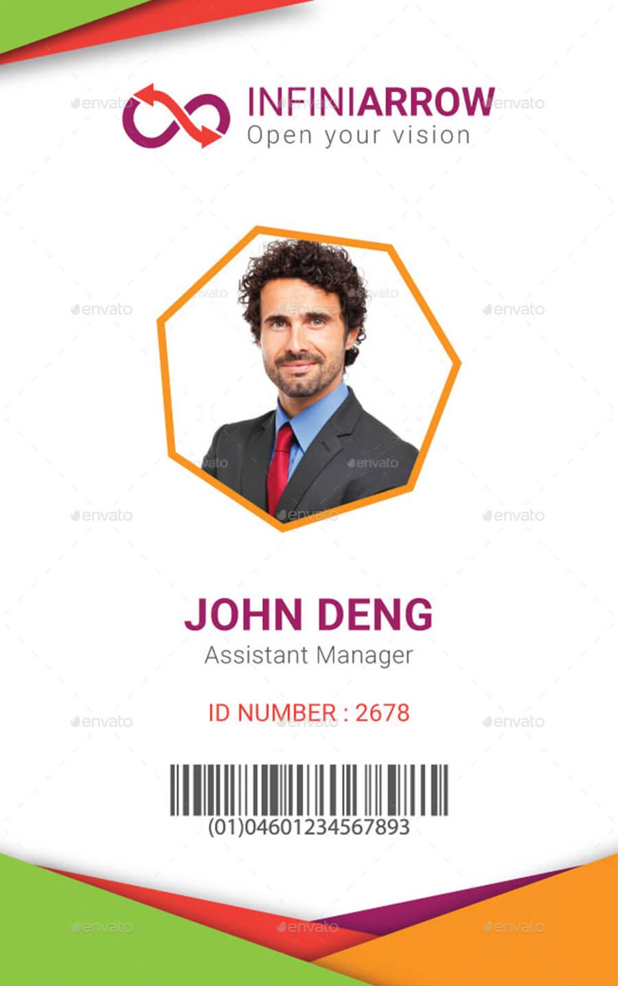 Multipurpose Business Id Card Template Within Id Card Template Ai