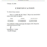 My Certificate Of Employment And Other Scanned Documents Inside Employee Certificate Of Service Template
