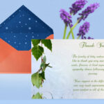 Natural Thank You Card Template with regard to Sympathy Thank You Card Template