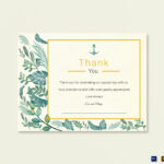 Nautical Thank You Card Template Regarding Thank You Card Template Word