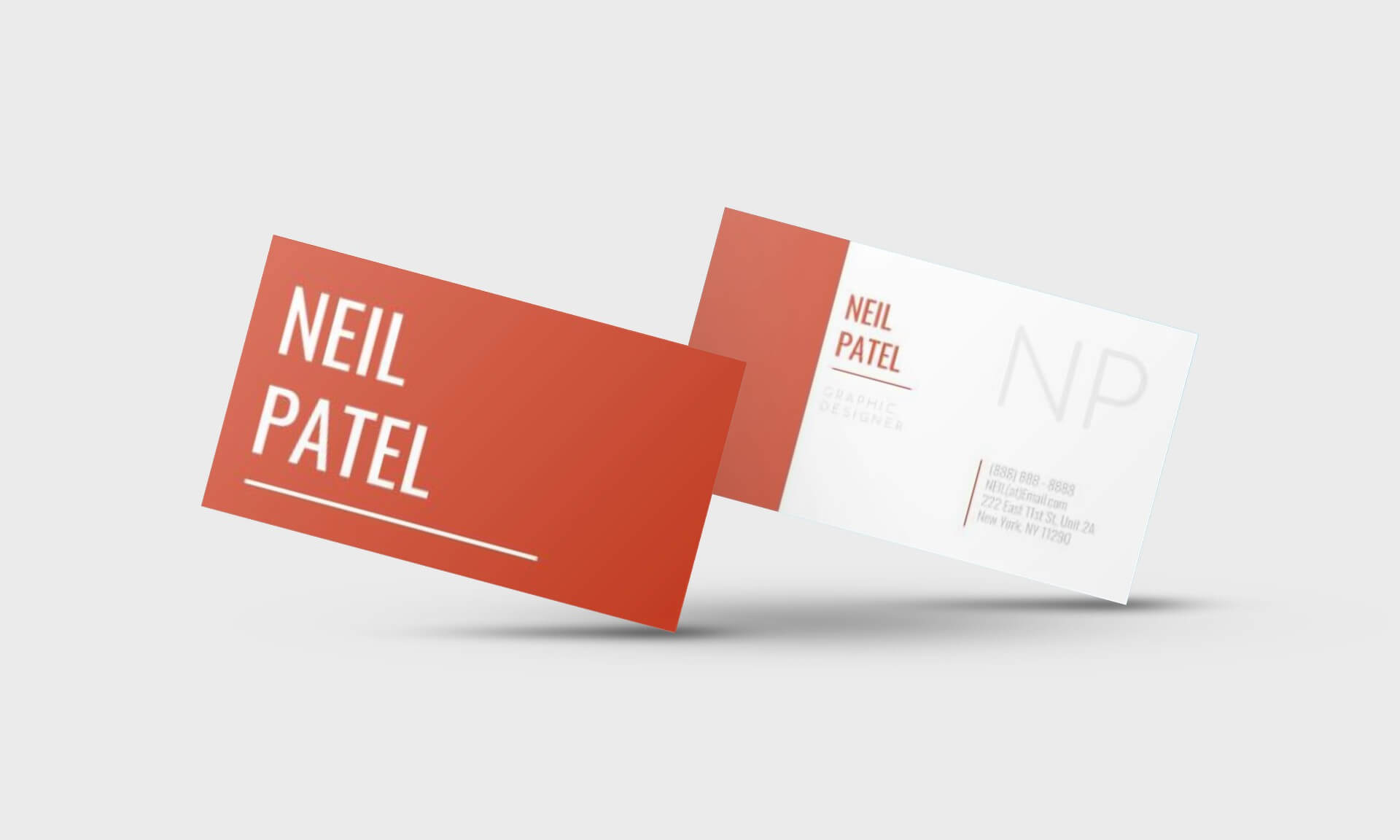 Neil Patel Google Docs Business Card Template - Stand Out Shop Within Business Card Template For Google Docs