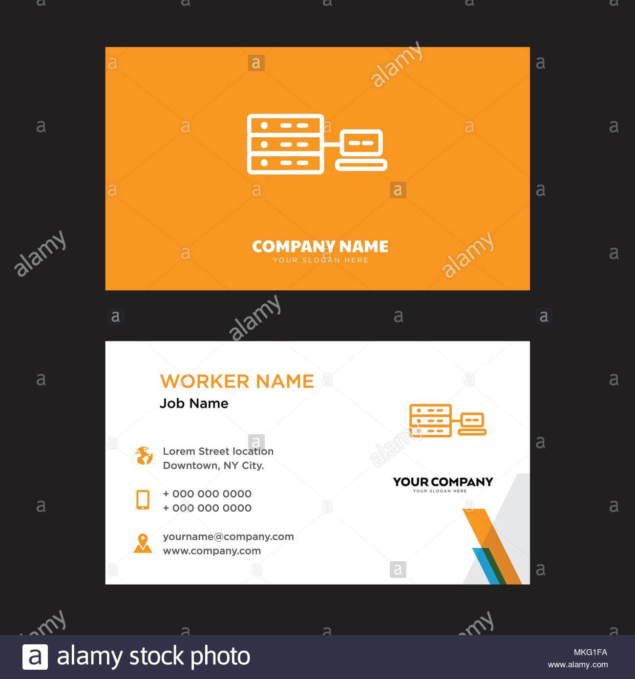 Networking Business Card Design Template, Visiting For Your Pertaining To Networking Card Template