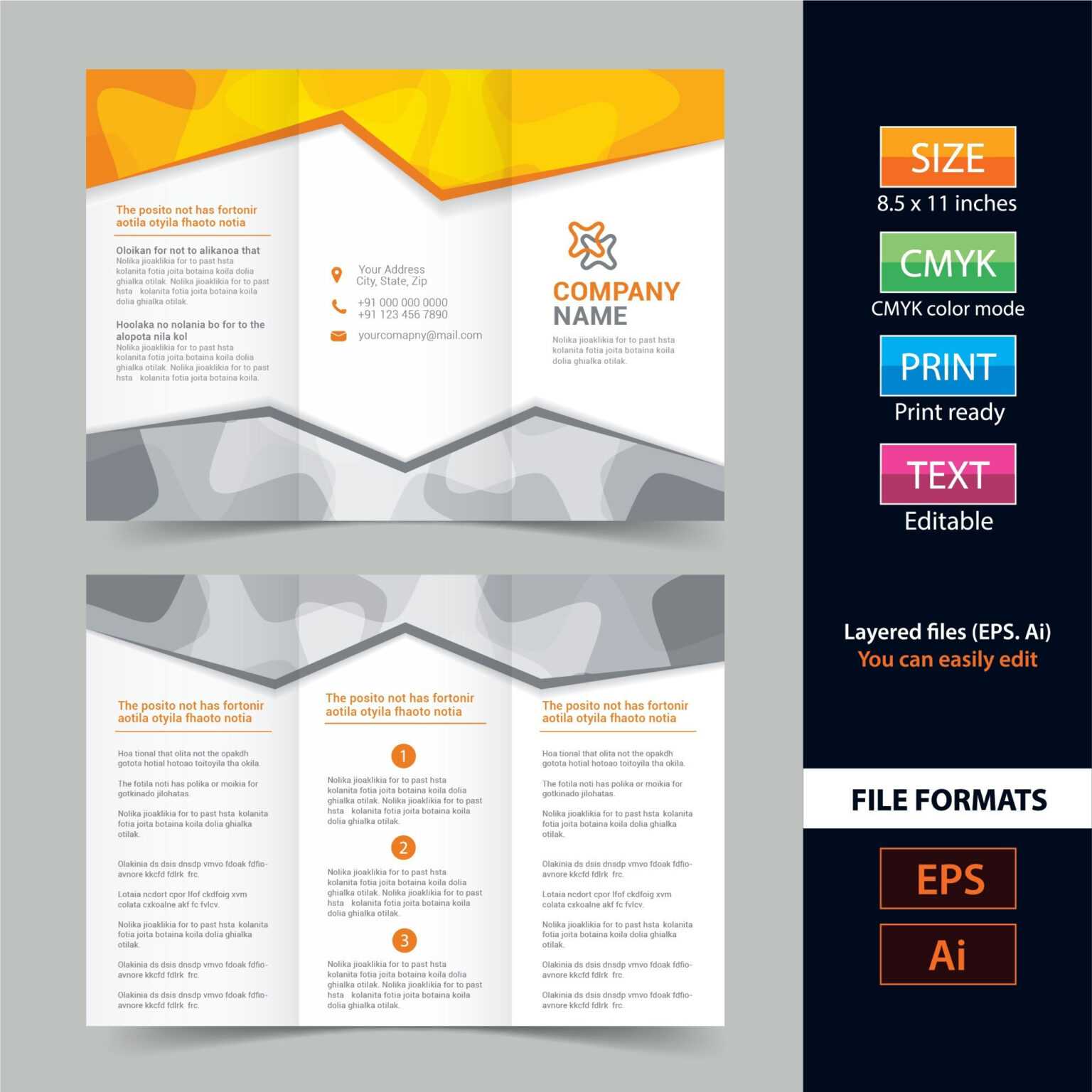 Science Brochure Template Google Docs