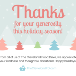 Nonprofit Charity Christmas Thank You Card Template In Happy Holidays Card Template