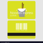 Noodles Restaurant Template Loyalty Card Design In Loyalty Card Design Template
