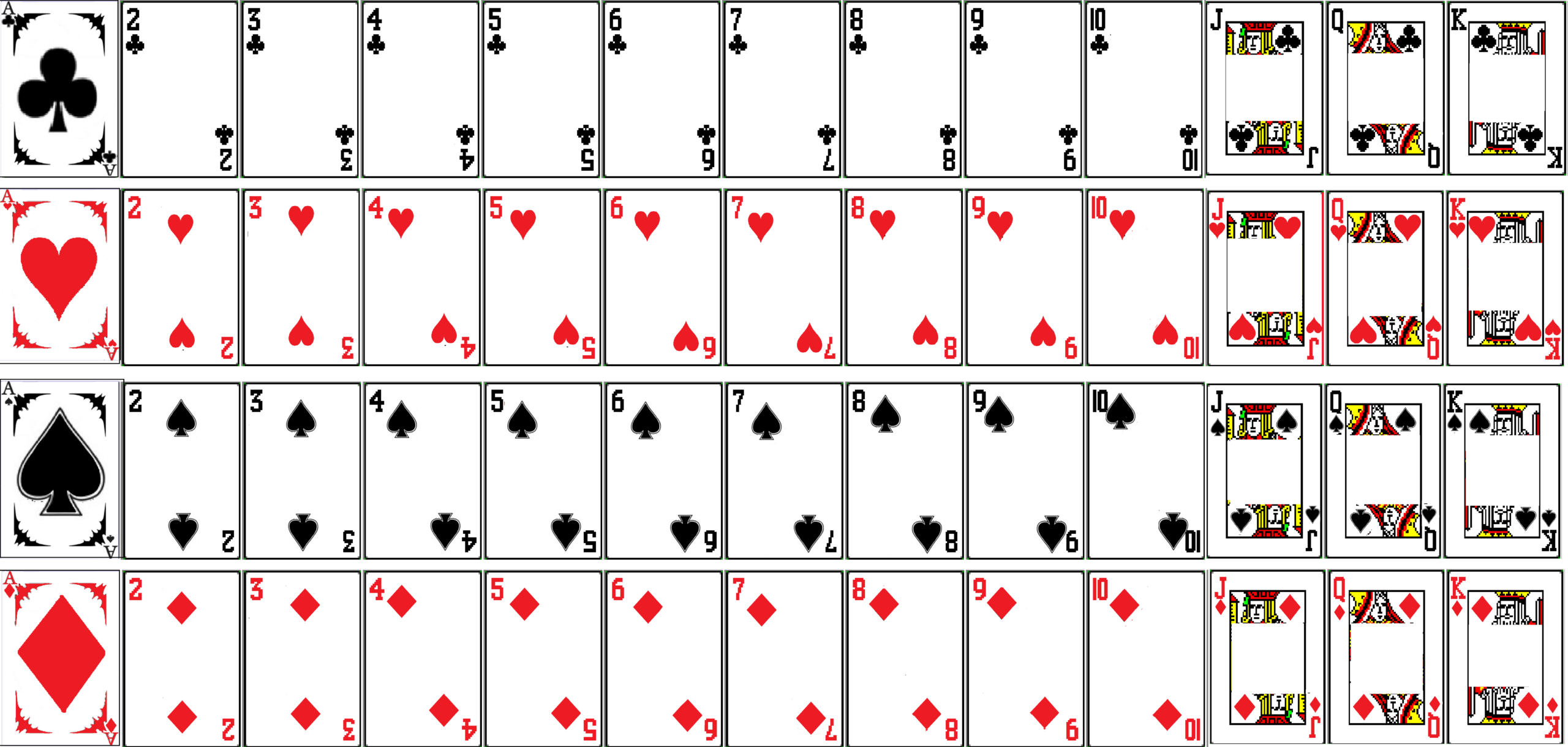 Not Learning: Spider Solitaire Flashcards | Hanguk Babble For Deck Of Cards Template