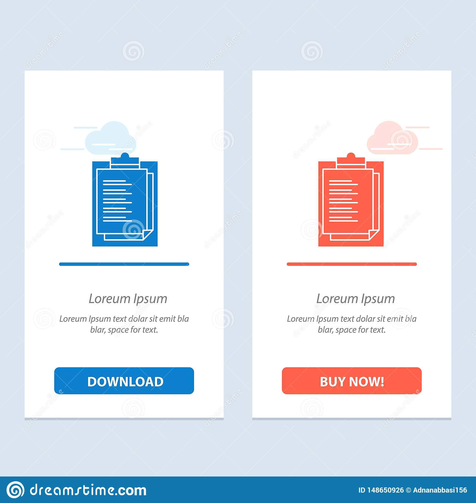 Notepad, Report Card, Result, Presentation Blue And Red In Result Card Template