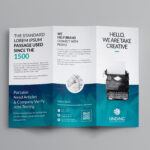 Ocean Corporate Tri Fold Brochure Template 001169 In Brochure 3 Fold Template Psd